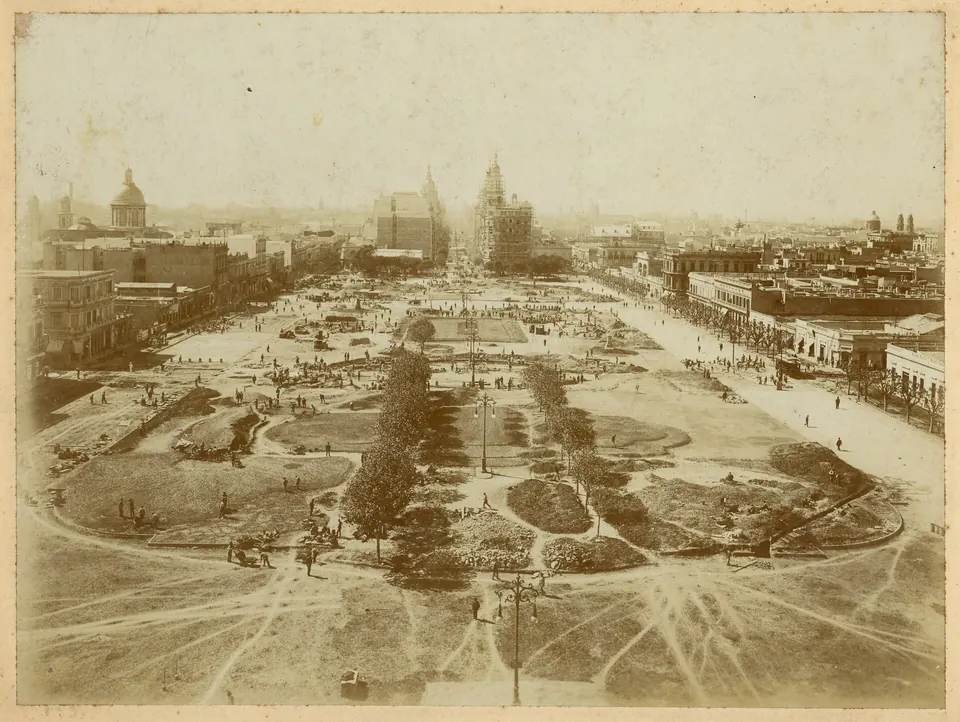 Plaza del Congreso y avenida de Mayo