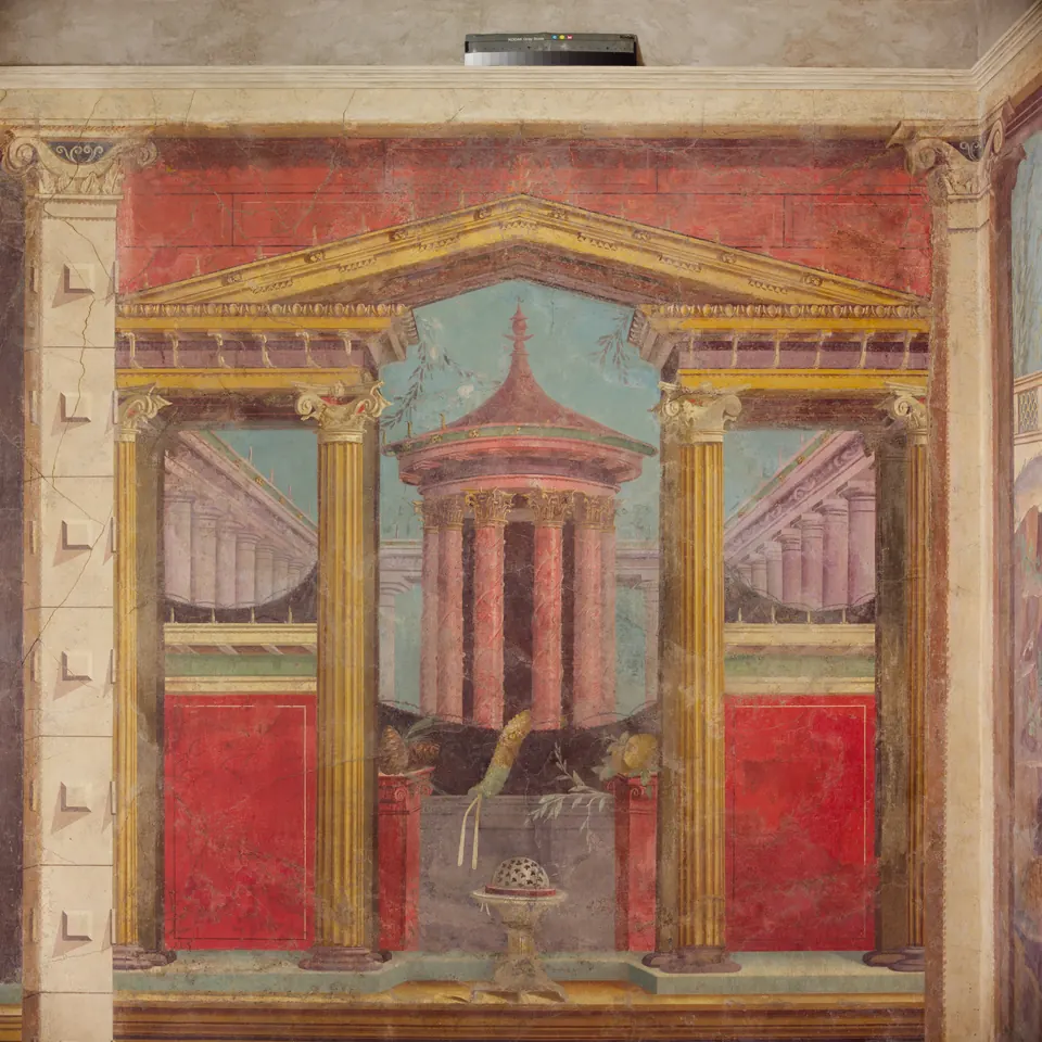 Dormitorio de la villa de P. Fannius Synistor