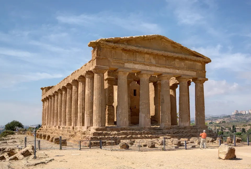 El templo de la Concordia
