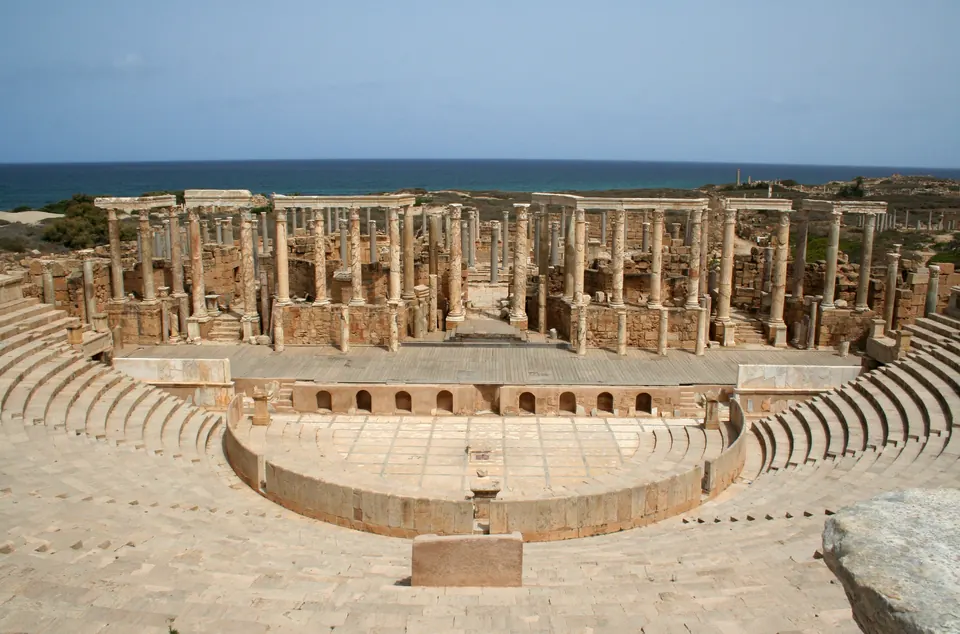 Teatro romano de Leptis Magna