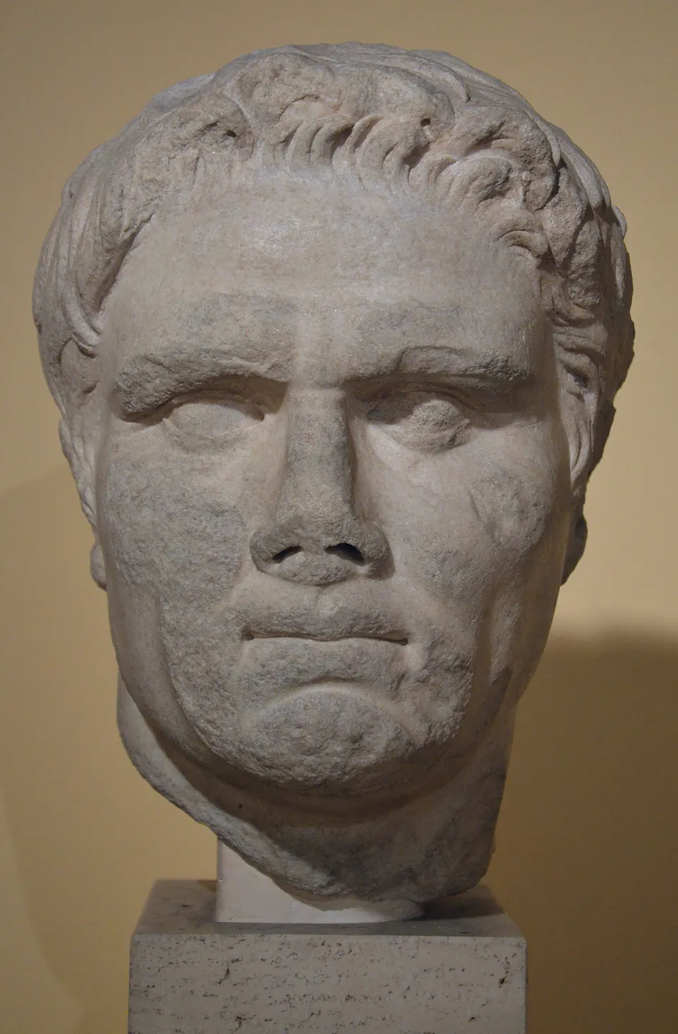 Retrato de un político romano