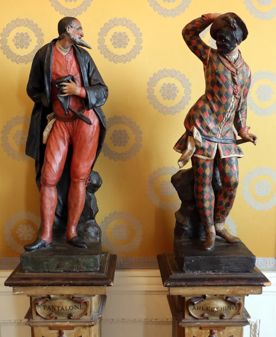 Pantalone y Arlequín