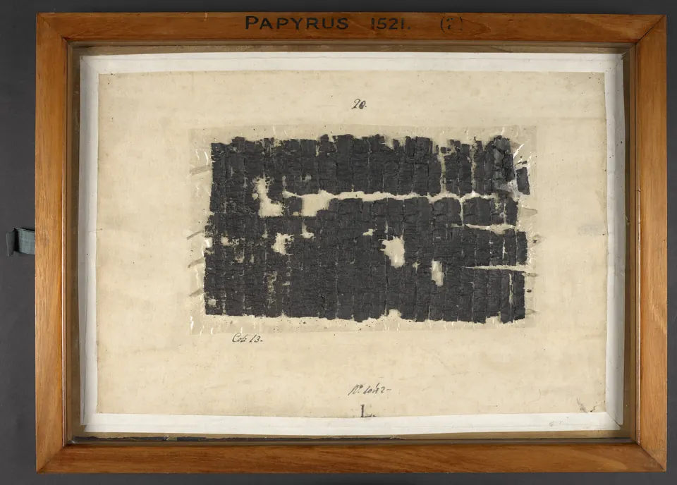 Papiro de Herculano 1521