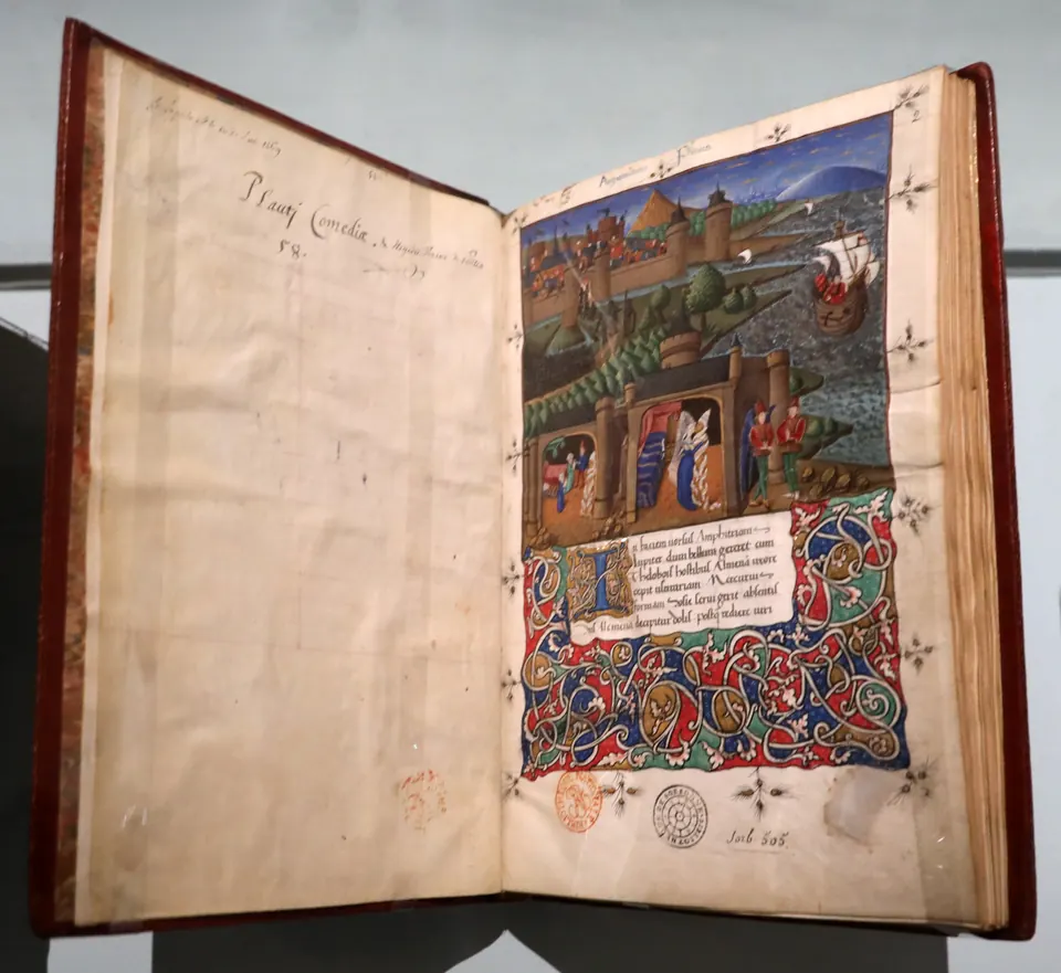 Comedias de Plauto, Bourges, 1469