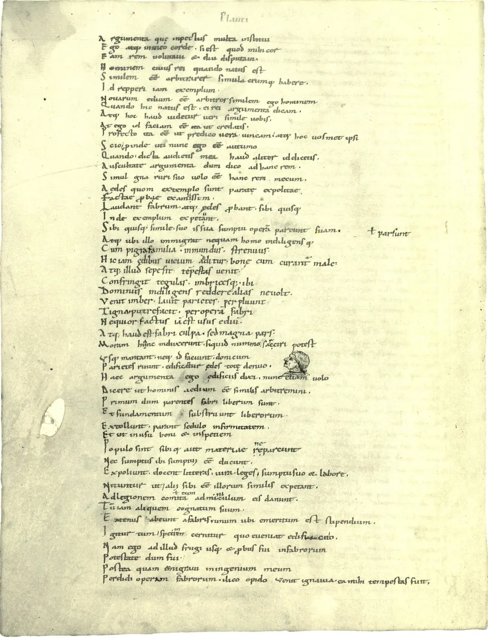 Plauto, Mostellaria