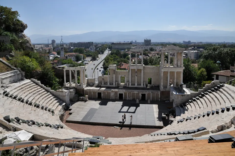 El teatro romano de Plovdiv