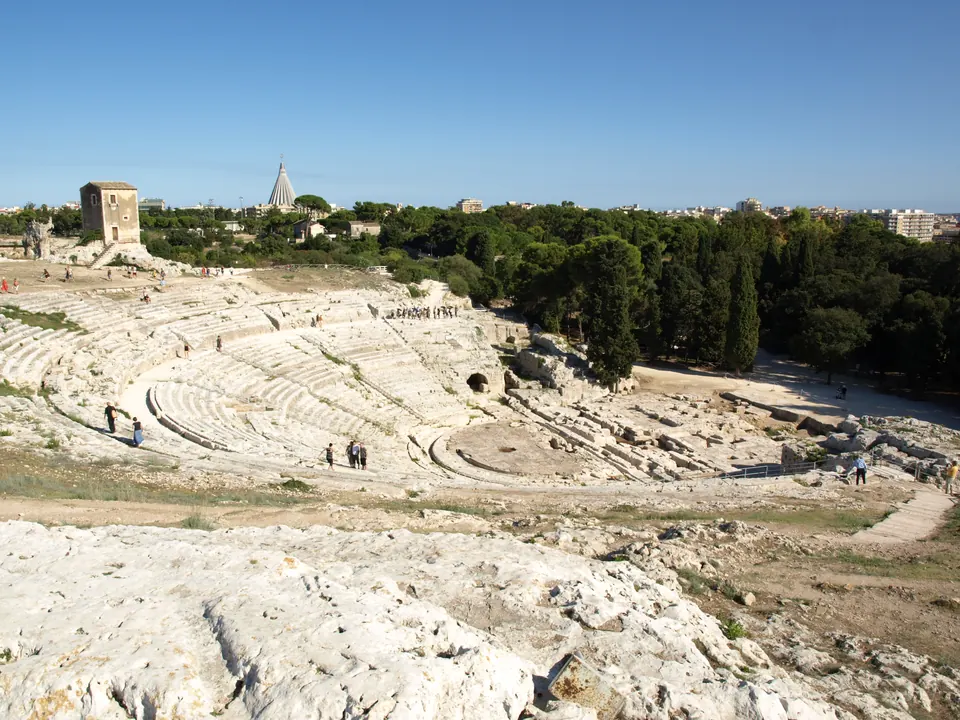 El teatro griego de Siracusa