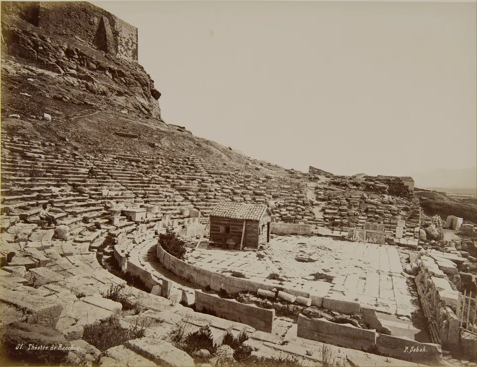El antiguo teatro de Dioniso, en Atenas