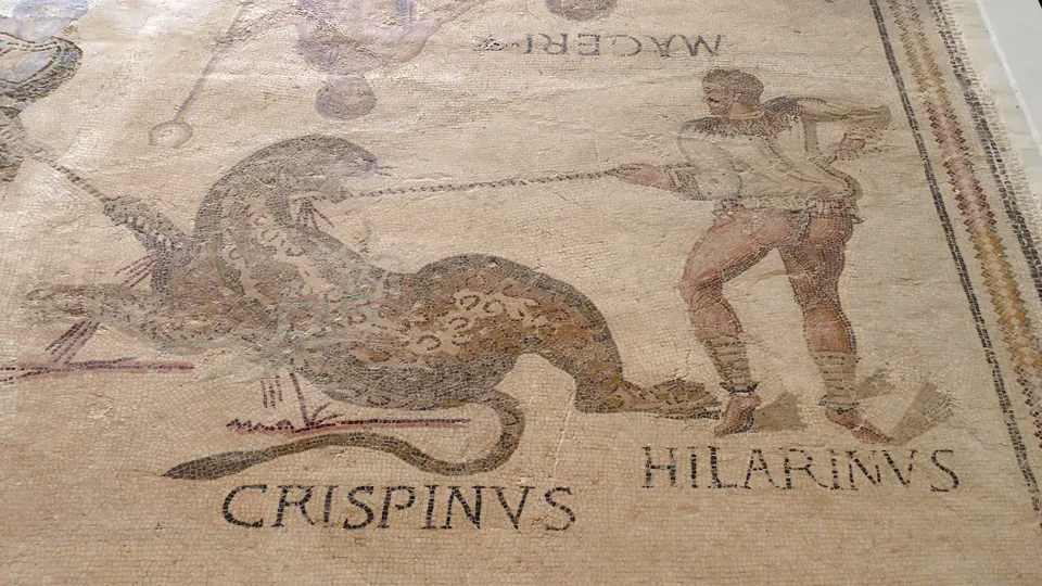 Mosaico de una venatio